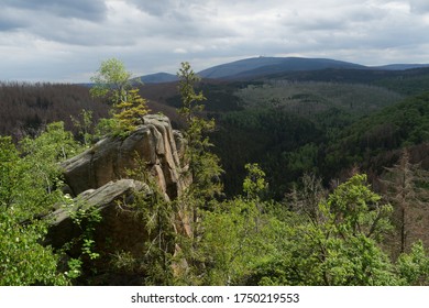 Rabenklippe In  Harz National Park