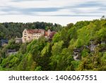 Rabenstein caste in Fraconian Switzerland in Bavaria, Germany.