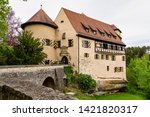 Rabenstein castle in Fraconian Switzerland in Bavaria, Germany.