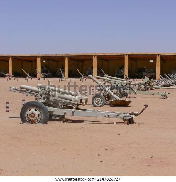 Rabouni,
Western Sahara. March, 2008. Military museum in Rabouni that shows
the remains of the weapons with which the Spanish and Moroccan
governments attacked the Sahara
Occidental