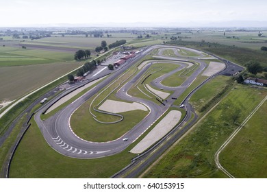 Race Track Aerial Shot