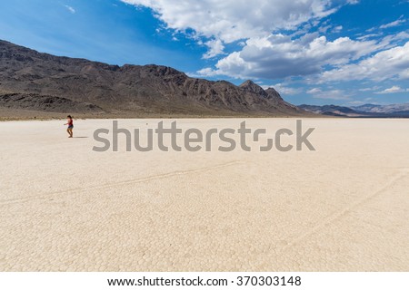 Racetrack in the Death Valley National Park