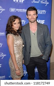 Rachael Leigh Cook, Daniel Gillies At The Variety And Women In Film Pre-Emmy Event, Scarpetta, Beverly Hills, CA 09-21-12