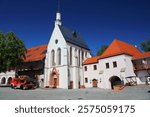 Raciborz city in Poland. Raciborz landmark - Piast dynasty medieval castle (Polish: Zamek Piastowski).