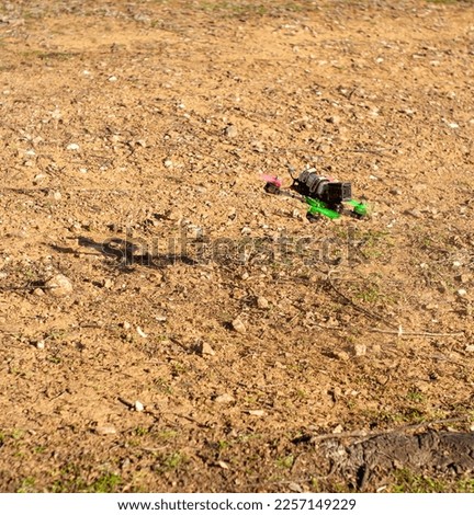 Racing drone in low-level flights.