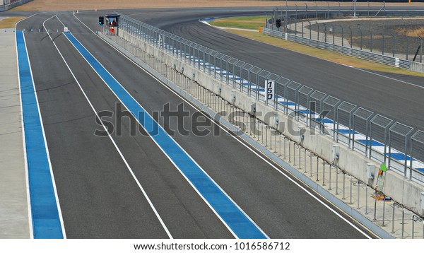 Racing track for cars and motorbikes. Texture and\
Background for road.