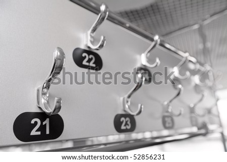 Rack of a coat