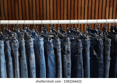 6,005 Denim jeans on hanger Images, Stock Photos & Vectors | Shutterstock