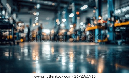 A rack of dumbbells in sharp focus in the foreground, with a blurred background showing the interior of a brightly lit gym filled with various exercise equip...