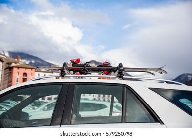 rack mount snowboard and ski equipment