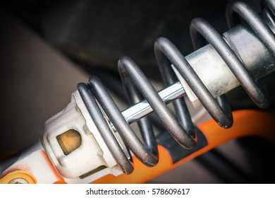 Rack With Spring Car Part