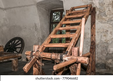 Rack In The Torture Chamber Of Castle