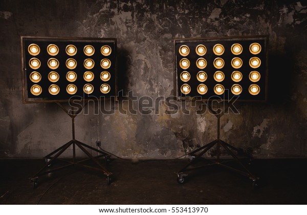 Racks Having Great Number Lights Beautiful Stock Photo Edit Now