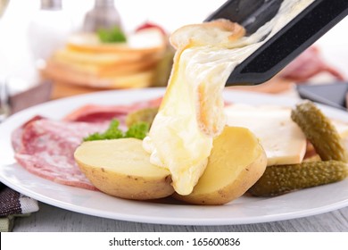 Raclette, Fondue