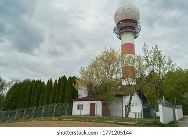 The Radar Dome Of The Air Traffic Control Center                               