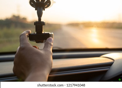 Radar-revolutionary On The Glass Of The Car,Car Radar Detector,Speed Sensor.