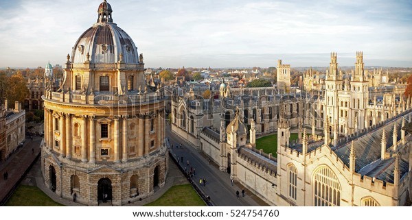 Radcliffe Camera and All Souls College, Oxford\
University, Oxford,\
UK