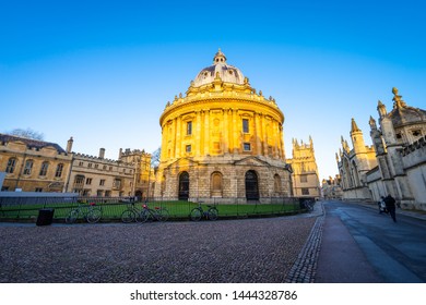 Radcliffe Square In Oxford City In England 