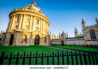 Radcliffe Square In Oxford City In England 