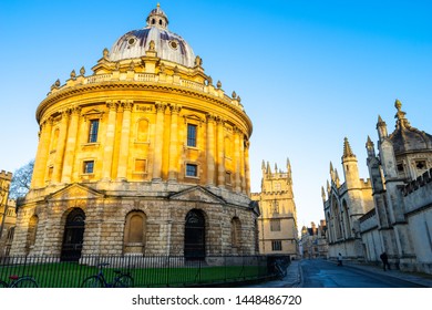 Radcliffe Square In Oxford City In England 