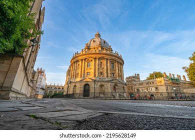 Radcliffe Square In Oxford. England 