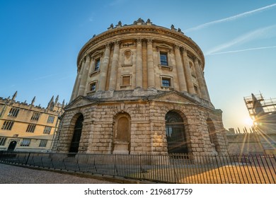 Radcliffe Square In Oxford. England 