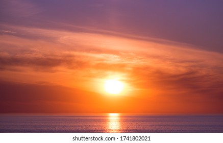 Radiant Sunset on the Lake - Shutterstock ID 1741802021