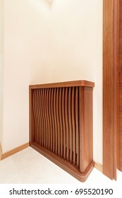 Radiator Cover, Brown Natural Wood