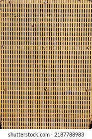 Radiator Grille Of Old London Bus, Vertical Abstract Background