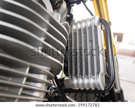 Radiator motorcycle