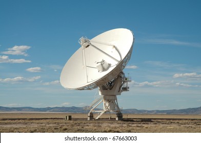 Radio Astronomy Dish At The Very Large Array