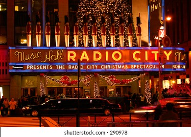 Radio City Music Hall In New York City