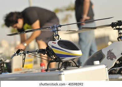 Radio Controlled Helicopter Model Caring