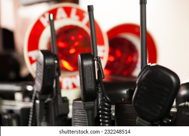 Radio Equipment For Use By The Police And Fire Department.