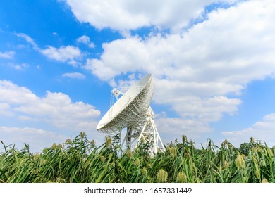 Radio Telescope Antenna Of Shanghai Astronomical Observatory,Chinese Academy Of Sciences.