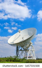 Radio Telescope Antenna Of Shanghai Astronomical Observatory,Chinese Academy Of Sciences.