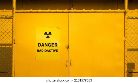 A Radioactive Source Storage Bunker With 