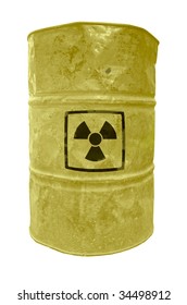 Radioactive Waste Barrel