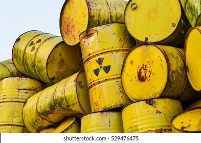 Radioactive Waste Barrels