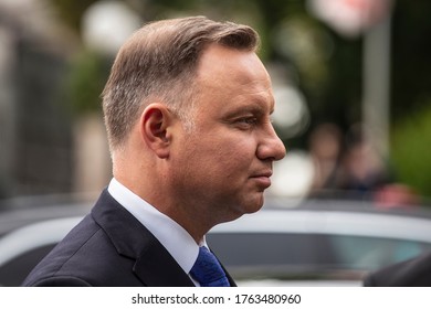 Radom, Poland – 26  JUNE 2020: Andrzej Duda Polish President Visits Radom.