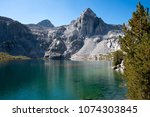 Rae Lake in Kings Canyon National Park on the John Muir Trail in the Sierra Mountains in California
