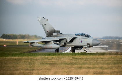 RAF Marham, UK - January 23rd 2019: RAF Tornado Retirement Sorties