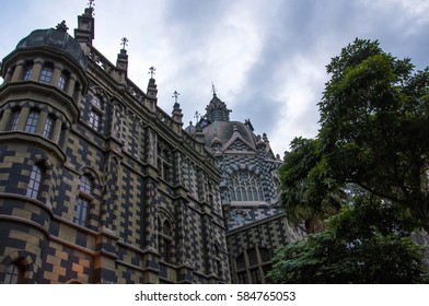 The Rafael Uribe Uribe Palace Of Culture In Medellin, Colombia