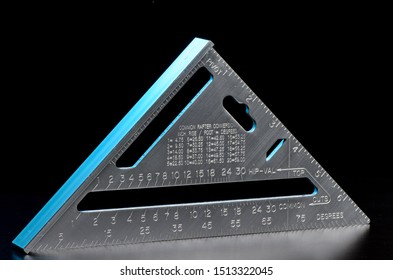 Rafter Square - Whole Tool - Product Shot - Carpenter Triangle