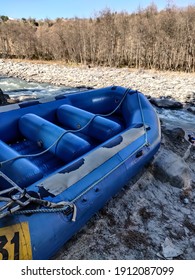 It's A Rafting Boat Using For Adventure Purposes At Tourist Points Or Areas Where River Rafting Is Famous Here More Than 4 Persons Can Sit And Enjoy The Ride On River Water.