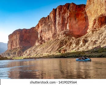 Rafting On The Colorado River In The Grand Canyon