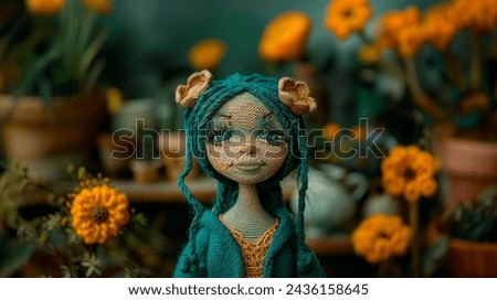 rag doll, art with hands