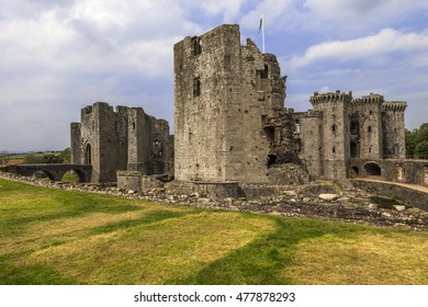 Raglan Castle Wales