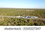 Rail road train accident, Botswana, Africa