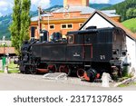 Railay Museum with steam engine in Vordernberg, Styria, Austria